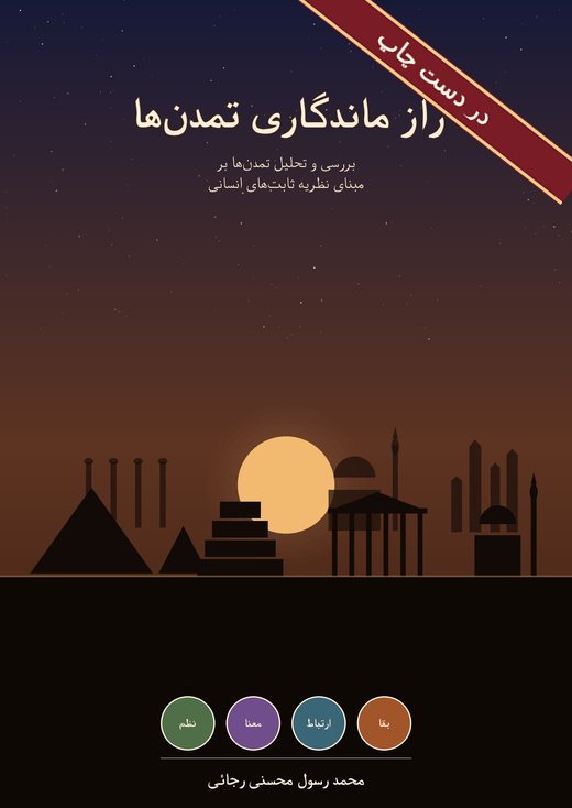جلد کتاب: راز ماندگاری تمدن‌ها
