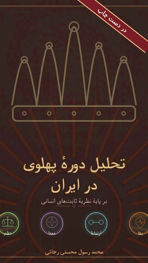 جلد کتاب: تحلیل دوره پهلوی در ایران